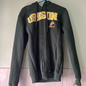 Oregon Ducks Zip Up Hoodie